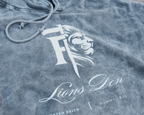 Lion's Den - White Stone Hoodie | TESTED FAITH®