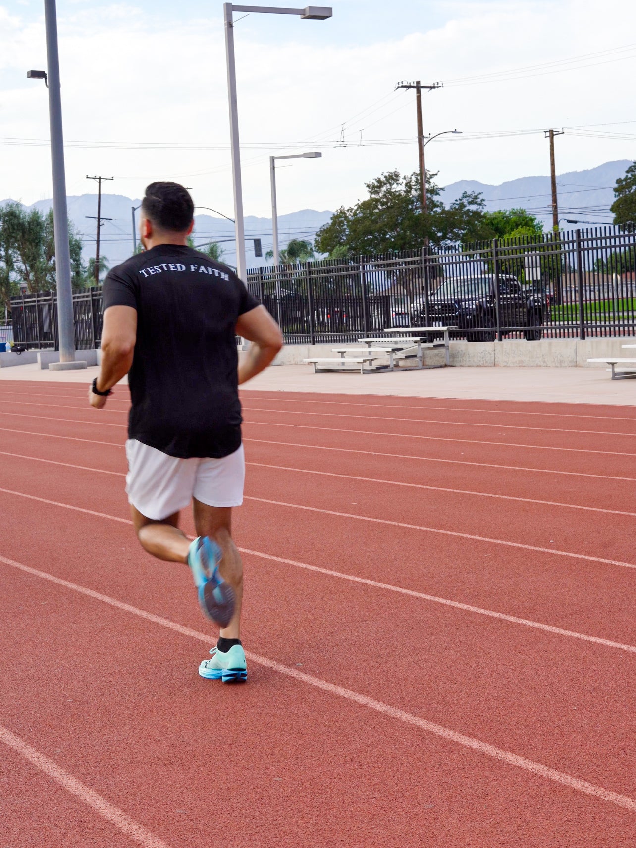 Obsidian Tee - Athletic Fit | Tested Faith®