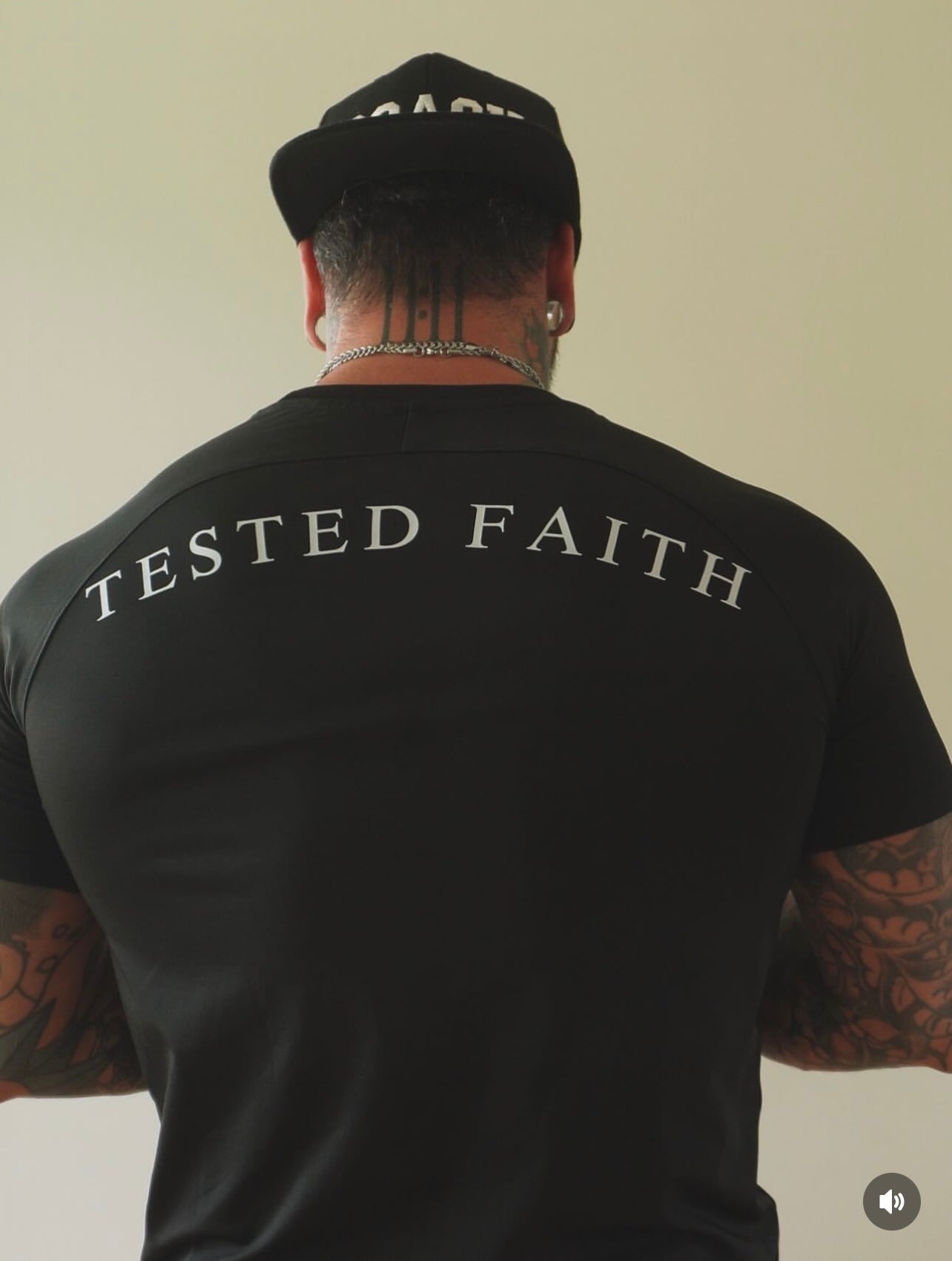 Obsidian Tee - Athletic Fit | Tested Faith®